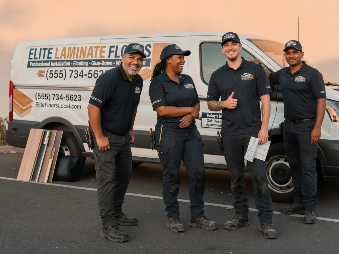 Laminate flooring installation company in Farmland, IN